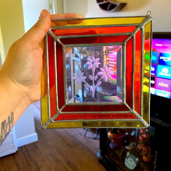 Vintage stained Glass